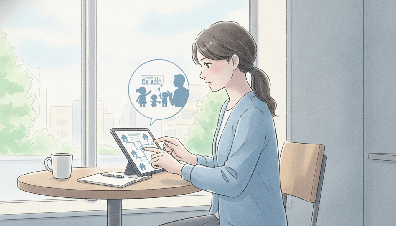 ハッピーテラスの教室を探す方法
