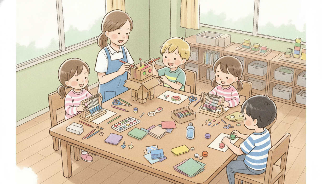 放課後等デイサービスの具体的なサービス内容と1日の流れ